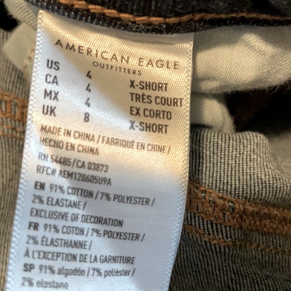 American Eagle super high rise jegging - Picture 3 of 4